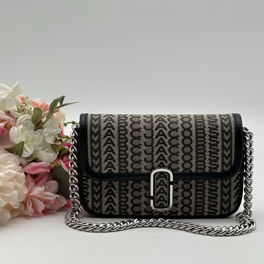 Authentic Marc Jacobs Monogram Mini Crossbody Bag